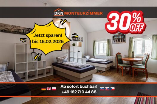 Ihre Monteurzimmer-Lösung in Leipzig |Jetzt frei Bild 1 Ihre Monteurzimmer-Lösung in Leipzig |Jetzt frei Bild 1