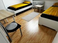 3 Schlafzimmer alle gleich ausgestattet mit 2x Einzelbetten 3 Schlafzimmer alle gleich ausgestattet mit 2x Einzelbetten