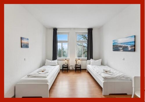 NEU Monteur Wohnungen in Halle, WiFi, Smart TV, Parkplatz