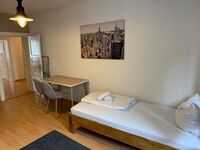Schlafzimmer mit Einzelbett