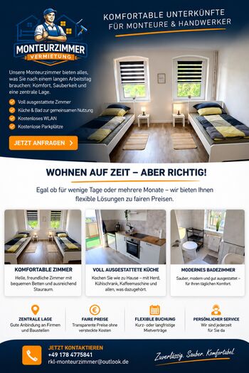 24H-Harte Arbeit verdient ein gutes Bett RKL RENT-Service-24H