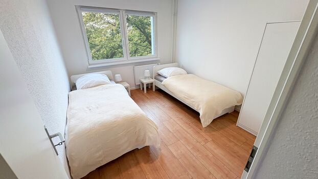 Einzelbetten, WLAN, Küche, Parkplatz, TV - ganze Wohnung