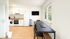 Einzelbetten, WLAN, Küche, Parkplatz, TV - ganze Wohnung Obrázok 5