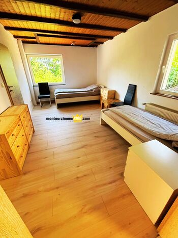 monteurzimmerKING in ANSBACH - 3-Zi-WHG Nr. 5 mit Garten Bild 2