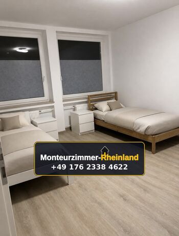 🏠 Monteurwohnung Leverkusen | bis 7 Personen | 📶 WLAN 🧺 Waschmaschine