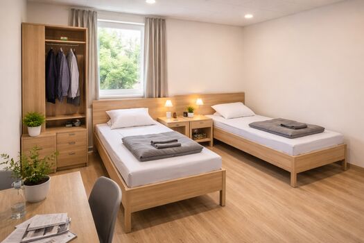 Top Lage, Top Preis: Mitarbeiterzimmer ab 16 Euro!