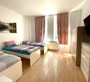 2-Zimmer-Monteurunterwohnung in Gelsenkirchen. MAX 6 Personen