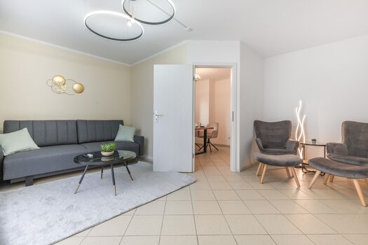 Wohnzimmer einer Wohnung