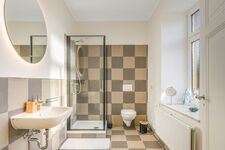 Badezimmer einer Wohnung 