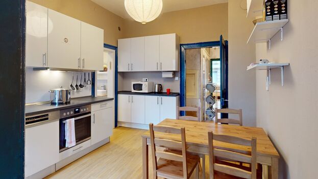 5 Zimmer Wohnung HN Zentrum - SmartTV, Parkplatz, ***aGarten Bild 5