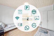 GÜNSTIGE Monteur Wohnungen Hanau WiFi, Smart TV, Parken Bild 1