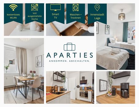 Aparties Homes I 10+ hochwertige Betten I Bielefeld Mitte