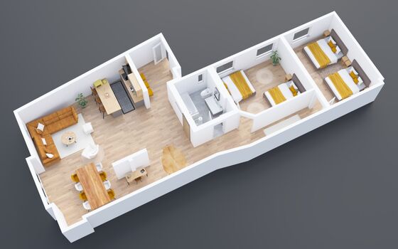 FeWo SONNEN.glück | 140m² | Balkon | 🅿️ | max 8 Personen Picture 2