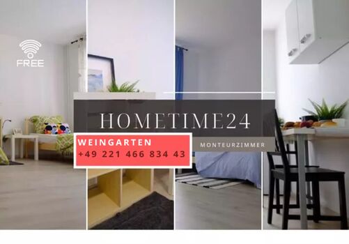 **** Hometime24 - renovierte Wohnung in Weingarten ****