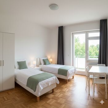 Monteurunterkünfte in Hürth – 24h Check-In