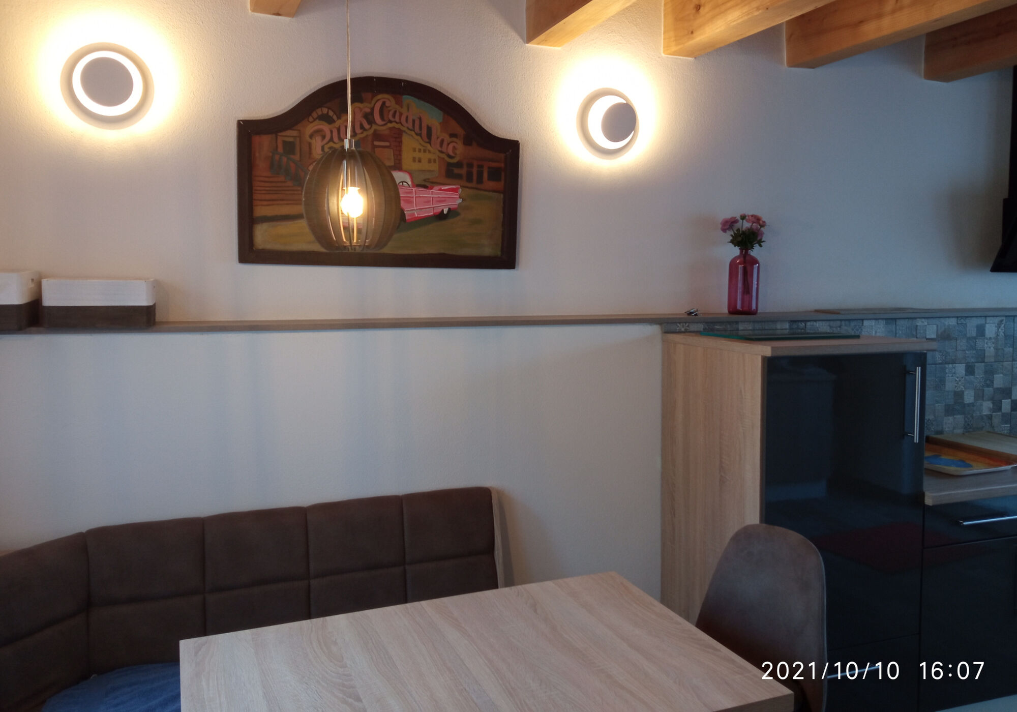 Essecke Küche Whg. für 2 - 4 Personen