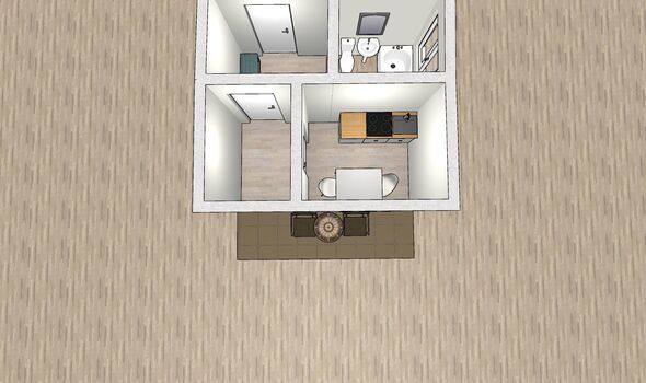 EMAS 1 / Whg. mit 2 Einzelbetten, WLAN, Küche, Waschmaschine Bild 3