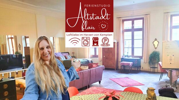 Ferienstudio Altstadtflair im Herzen von Kempten mit PaPlatz