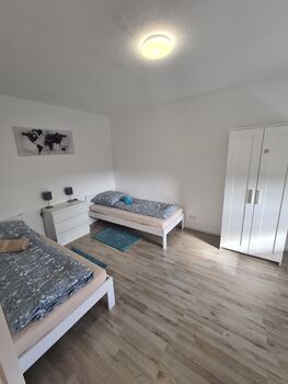 Schlafzimmer mit Einzelbetten
