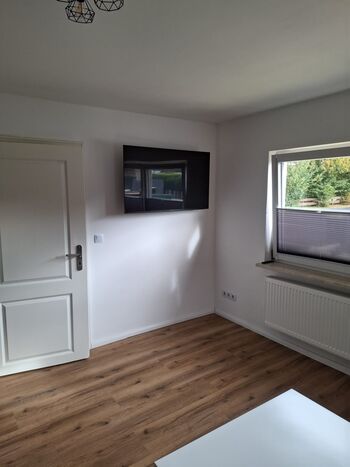 Wohn/Schlafzimmer mit TV