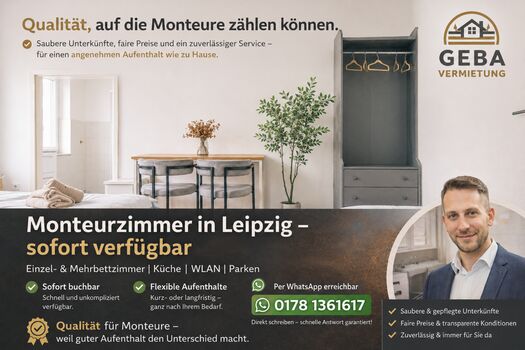GeBa single rooms am Cospudener See