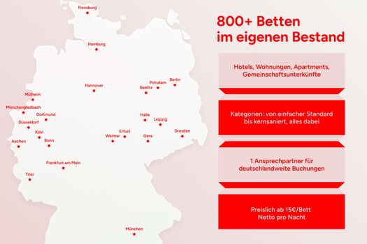 200+ Betten in Leipzig • Einzelzimmer • Top für Pflegekräfte Bild 2