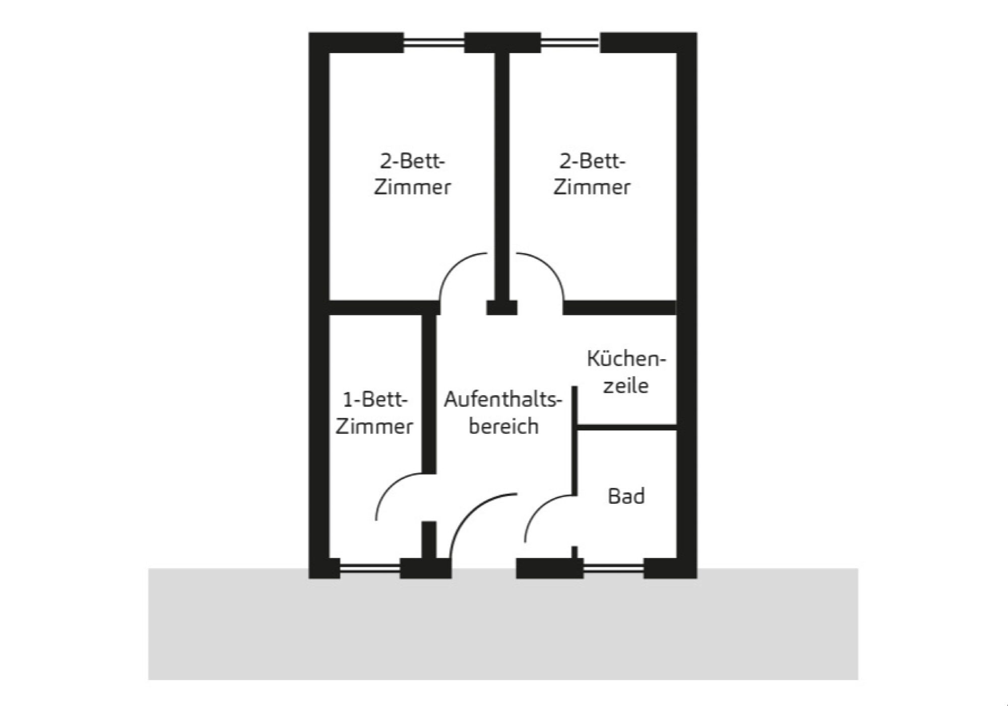Grundriss - Appartement