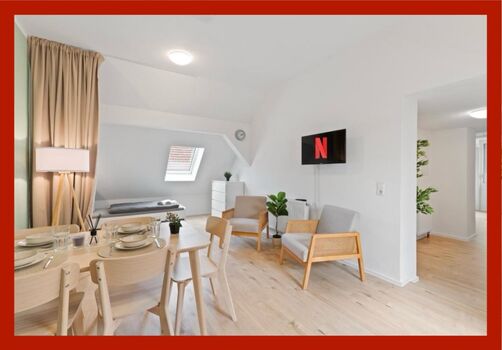 Monteurwohnungen in Nürtingen Wifi, Smart TV, Einzelbetten