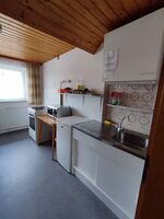 Monteurwohnung / Worker's housing kitchen