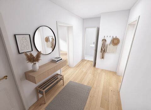 Kernsanierte 3-Zimmer-Wohnung mit Balkon in Mönchengladbach