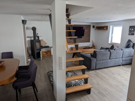 Treppe in den 1. OG