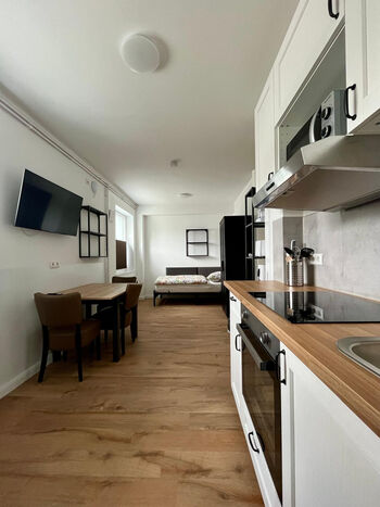 Apartments mit eigenem Bad und Kuchenzeile