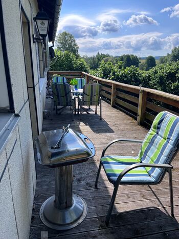 "Egerblick" in Röslau, Ortsrandlage, sehr ruhig, Balkon und Terrasse Bild 2