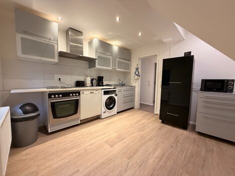 Unterkunft perfekt für Monteure und Berufsreisende mit Terrasse