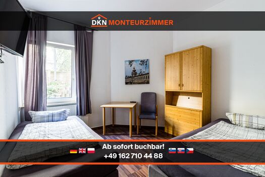DKN | Ihre Monteurzimmer-Lösung in Chemnitz | Sofort frei