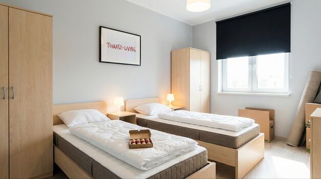 GK11 / TOMASZ-LIVING in AACHEN - Modernes Bad + Smart TV Picture 4