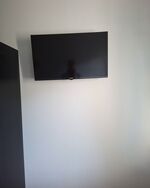 Fernseher im Esszimmer/Küche