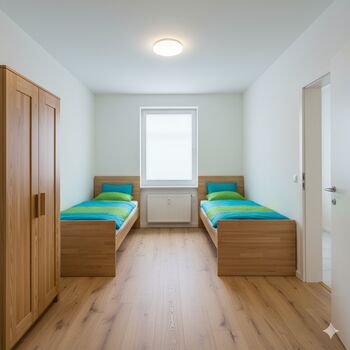 Monteurunterkünfte in Inden – 24h Check-In