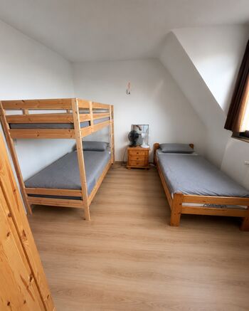 Monteurunterkunft nahe Flughafen – 3 Zimmer
