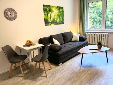 Wolfen-Apartments: Studio-Apartment mit Schlafsofa