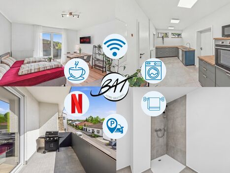 BAT Home Solutions | Trierweiler | 5 Unterkünfte | 29 PAX