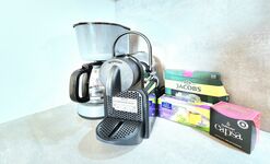 Coffee (filter, espresso, decaf) & tea. Start your day in the apartment near Trier with your favourite drink. 