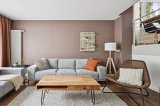 Wohnzimmer mit Terassenzugang