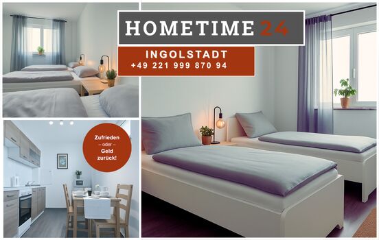 Hometime24 in Ingolstadt – Einzelbetten