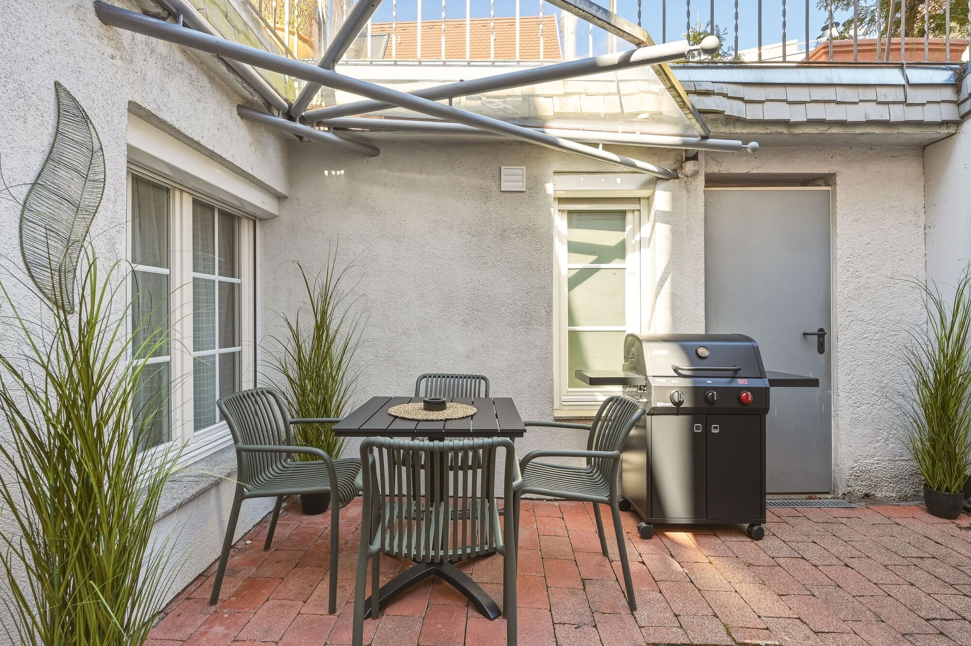 Terrasse mit BBQ