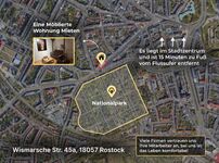 2-Zimmer-Wohnung im historischen Zentrum von Rostock – ideal für Monteur Obrázok 7