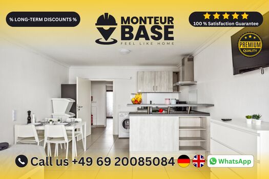 MONTEUR BASE - Unterkunft für 2-7 Personen in Groß-Gerau Picture 1