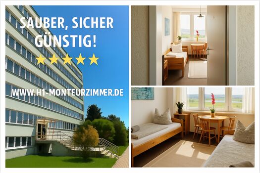 H1 Herberge One - Sauber, Sicher, Günstig!
