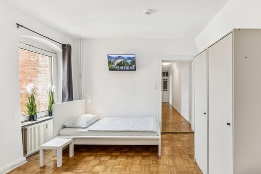 Zimmer 1 - 2 Betten + SmartTV