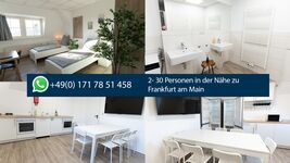 Unterkünfte in Frankfurt am Main für 2- 30 Personen - Sofort Bild 1